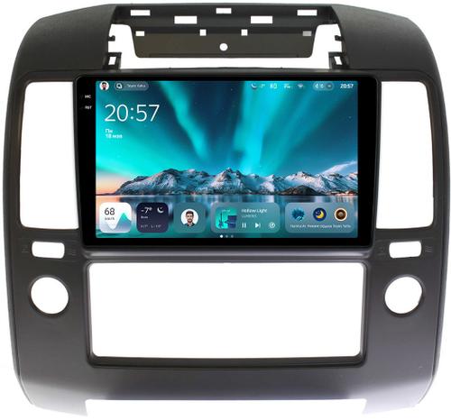 Магнитола для Nissan Navara D40 2004-2014 (кондиционер) - Teyes CC4 монитор 9.2" 2K QLED на Android 14, Snapdragon 680, DSP, CarPlay, 4G SIM-слот