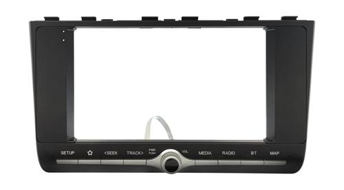 Комплект рамки с разъёмами 9" Hyundai Creta 2 2021-2022 рамка с кнопками (Bose и 360)