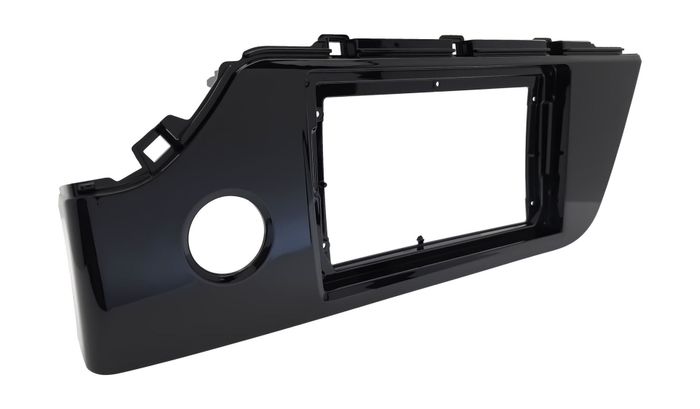 Комплект рамки с разъёмами 9"+can KIA Rio 4 2020-2022 (штат камера) глянец
