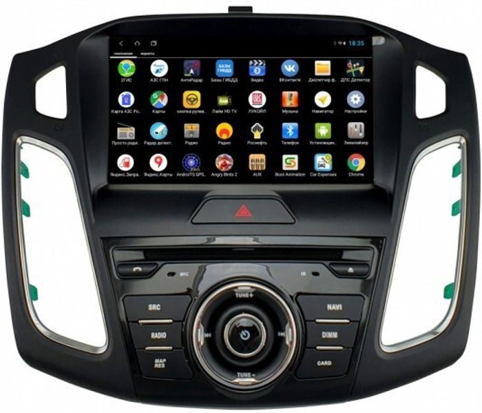 Магнитола для Ford Focus 3 2011-2019 - Parafar PF155XHDDVD на Android 11, 8-ЯДЕР, 4ГБ-64ГБ, DVD-привод, Carplay, 4G SIM-слот