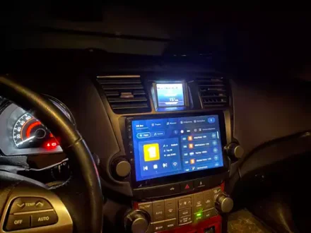 Магнитола для Toyota Highlander 2 2007-2013 XU40 - AK553R10-MTK Android 10, 8-ядер, 2Гб-32Гб (крутилки активные)
