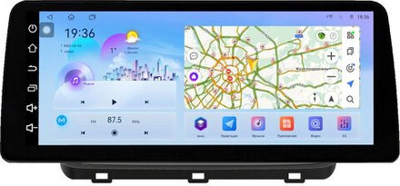 Магнитола для KIA Ceed 3 2021+ - FarCar монитор 12.3" 2K QLED на Android 14, TS10, CarPlay, 4G SIM-слот