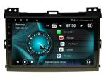 Магнитола для Toyota Land Cruiser Prado 120, Lexus GX470 (экран климата внизу) - Vaycar VA77-0456 на Android 13, Быстрая, 4G SIM-слот