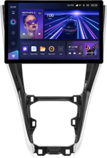 Магнитола для Toyota Harrier 3 XU60 2013-2017 (большая рамка) - Teyes CC3-2K монитор 13" QLED+2K, Android 10, ТОП процессор, 4G SIM-слот, CarPlay