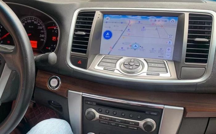 Магнитола для Nissan Teana 2008-2013 (цветной экран) - Kuberg NH-N8001 Android 10, 4ГБ+64ГБ, 4G SIM-слот