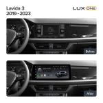 Магнитола для VW Jetta 7, Teramont, Taos, Multivan/Caravelle 2020+, Tiguan 2, Passat B8 - Teyes LUX ONE монитор 12.3" 2K QLED на Android 10, Быстрая, CarPlay, 4G SIM-слот