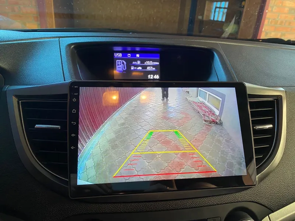 Магнитола для Honda CR-V 4 2012-2016 (большая рамка 10) - Vaycar VA20-0469 на Android 13, 8-ядер, 2Гб-32Гб, 4G SIM-слот