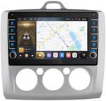 Магнитола для Ford Focus II 2004-2011 (кондиционер) - Kuberg OL-9201-M (кнопки и крутилки), Android 12, TS10, CarPlay, 4G SIM-слот