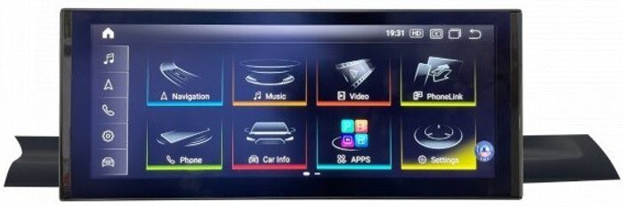 Магнитола для Audi A4 (B9), A5 (F5) 2016-2020 - Parafar PF1214Fa128/128 монитор 10.25" на Android 12, Быстрая, CarPlay, 4G SIM-слот