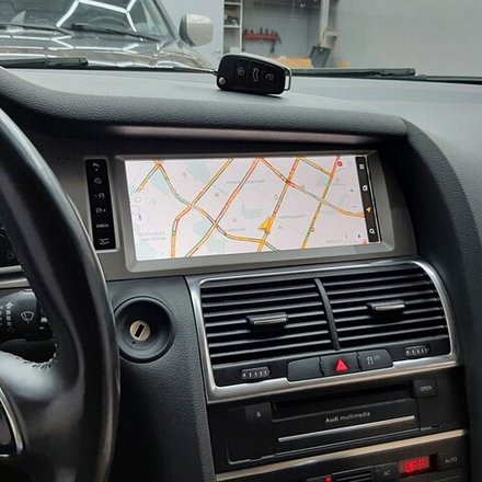 Магнитола для Audi Q7 2009-2015 (монохром) - RDL-8802M монитор 10.25" на Android 11, 8Гб+128Гб, CarPlay, 4G SIM-слот
