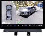 Магнитола для Changan Alsvin 3 2018+ - Teyes CC3-2K-360 монитор 13" 2K QLED на Android 10, 6Гб+128Гб, CarPlay, 4G SIM-слот, 4 камеры в комплекте