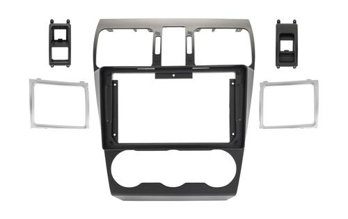 Комплект рамки с разъёмами 9" Subaru Forester 2012-2018, Impreza, XV 2011-2017 универсальная рамка, окантовки в комплекте отдельно