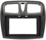 Магнитола для Renault Logan 2, Sandero 2 2014+ (рамка 9) - FarCar BX877 монитор 13" 2K QLED на Android 13, TS10, 6+128, CarPlay, 4G SIM-слот