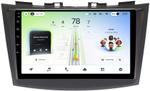 Магнитола для Suzuki Swift 4 2010-2015 - Teyes CC4L-DTS монитор 9" IPS на Android 14, Быстрая, Snapdragon 662, CarPlay, 4G SIM-слот