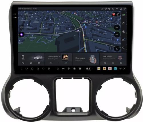 Магнитола для Jeep Wrangler 2010-2014 - Kuberg OL-1258-1 QLed+2K, Android 13, UIS7870 (DUDU7), CarPlay, SIM-слот