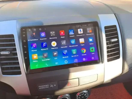 Магнитола для Mitsubishi Outlander XL, Peugeot 4007, Citroen C-Crosser - Kuberg OL-9636 QLed, Android 13, TS20, CarPlay, SIM-слот