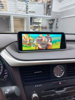 Магнитола для Lexus RX200t, RX300, RX350, RX450h 2015-2019 AL20 (взамен 8" экрана) - RDL-LEX-RX15-Low-685 12.3" монитор на Android 14, 8Гб+128Гб, CarPlay, 4G SIM-слот