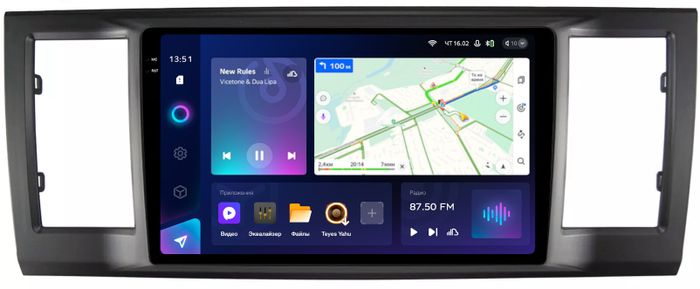 Магнитола для Volkswagen T6 Caravelle, Multivan, Transporter 2015-2019 - Teyes CC3-2K QLed Android 10, ТОП процессор, SIM-слот, CarPlay