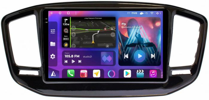Магнитола для Geely Emgrand X7 2019-2021 - FarCar BM9-2K-9552 монитор 9.5" 2K QLED на Android 14, TS10, 4+32Гб, CarPlay, 4G SIM-слот