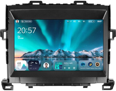 Магнитола для Toyota Alphard H20, Vellfire 2008-2014 (менее 10 динамиков) - Teyes CC4 монитор 9.2" 2K QLED на Android 14, Snapdragon 680, DSP, CarPlay, 4G SIM-слот