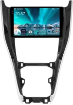 Магнитола для Toyota Harrier 3 XU60 2013-2017 (большая рамка) - Teyes CC4 монитор 10.36" 2K QLED на Android 14, Snapdragon 680, DSP, CarPlay, 4G SIM-слот