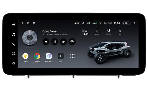 Магнитола для Ford Focus 4 2018-2024+ - Teyes LUX ONE ROUND монитор 12.3" 2K QLED на Android 10, CarPlay, 4G SIM-слот