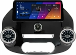 Магнитола для Mercedes-Benz Vito 2014-2023 - Canbox H-Line 0047 монитор 12.3" QLED в стиле BMW на Android 10, ТОП-процессор, CarPlay, 4G SIM-слот