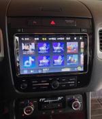Магнитола для VW Touareg 2010-2018 (RCD550, поддержка подогревов) - Kuberg SL-V803 Android 12, CarPlay, 4G SIM-слот
