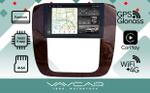 Магнитола для Chevrolet Tahoe 2006-2014 - Vaycar VA10-1175-2K (рамка под дерево) на Android 13, 8-ядер, 2K QLED, ТОП процессор, CarPlay,4G SIM-слот