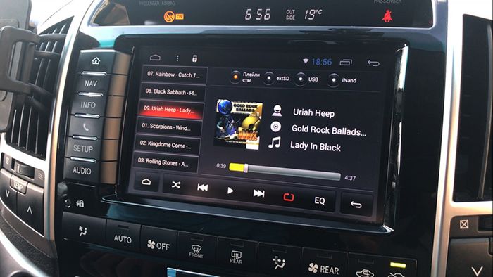 Мультимедиа блок для Land Cruiser 200 2012-2015 - RDL-LC200-12 на Android 10, 8/128Гб, CarPlay, 4G SIM-слот