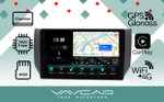 Магнитола для Nissan Sentra/Sylphy B17 2012-2023, Tiida 2015 - Vaycar VA51-1236-2K на Android 13, 8-ядер, 2K QLED, ТОП процессор, CarPlay, 4G SIM-слот
