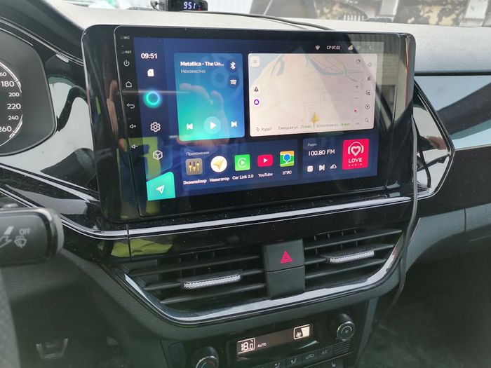 Магнитола для Volkswagen Polo, Skoda Rapid 2020+ - Kuberg SF-1020 QLed+2K, Android 13, Быстрейшая, CarPlay, 4G SIM-слот