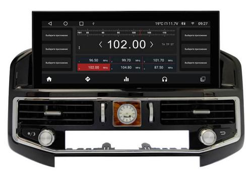 Магнитола для Toyota Land Cruiser 200 2015-2021 (без JBL) - Kuberg KP-T1202 монитор 12.3" на Android 10, 6ГБ+128ГБ, 4G SIM-слот