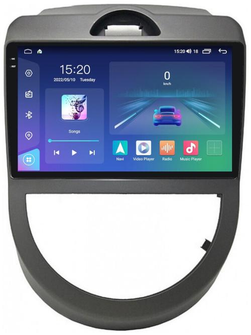 Магнитола для KIA Soul 2008-2011 (AM) - Parafar PF528RN2K на Android 13, QLED+2K, ТОП процессор, 4Гб+32Гб, CarPlay, 4G SIM-слот