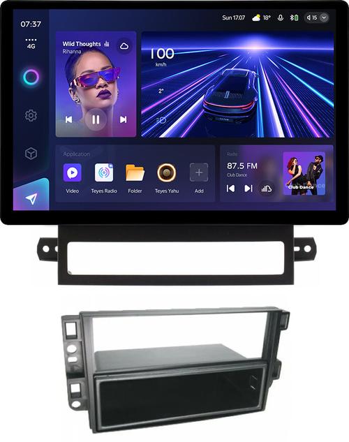 Магнитола для Chevrolet Captiva 2006-2011 (перенос БК вниз) - Teyes CC3-2K монитор 13", QLED+2K, Android 10, Быстрая, 4G SIM-слот, CarPlay