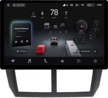 Магнитола для Subaru Forester 3 SH 2008-2013, Impreza 3 GH,GE - Teyes CC4-PRO монитор 13" 2K QLED на Android 13, Snapdragon 778G, ИИ, CarPlay, DSP, 4G SIM-слот