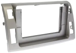 Магнитола для Toyota Estima 3 2006-2016 (с 360, рамка серая тип 2) - FarCar XXL10-9575B монитор 10.36" 2K QLED на Android 14, TS20, 8+256Гб, CarPlay, 4G SIM-слот