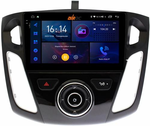 Магнитола для Ford Focus 3 2011-2019 (поддержка автопарковки) - AIROC 2K RI-1701 Android 12, QLed+2K, ТОП процессор, 8/128Гб, CarPlay, SIM-слот