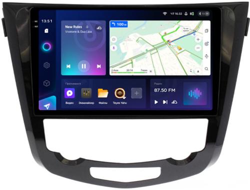 Магнитола для Nissan X-Trail T32, Qashqai J11 2014-2022 (климат, рамка большая) - Teyes CC3-2K на Android 10, 2K QLED, ТОП процессор, CarPlay, 4G SIM-слот