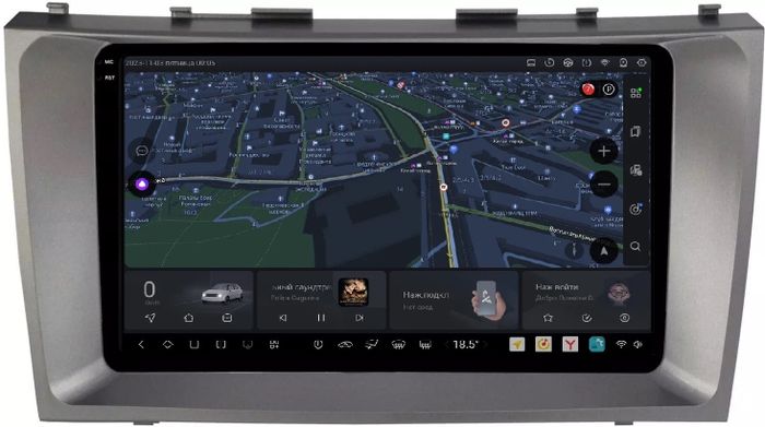 Магнитола для Toyota Camry 2006-2011 - Kuberg OL-9606 QLed+2K, Android 13, UIS7870 (DUDU7), CarPlay, SIM-слот
