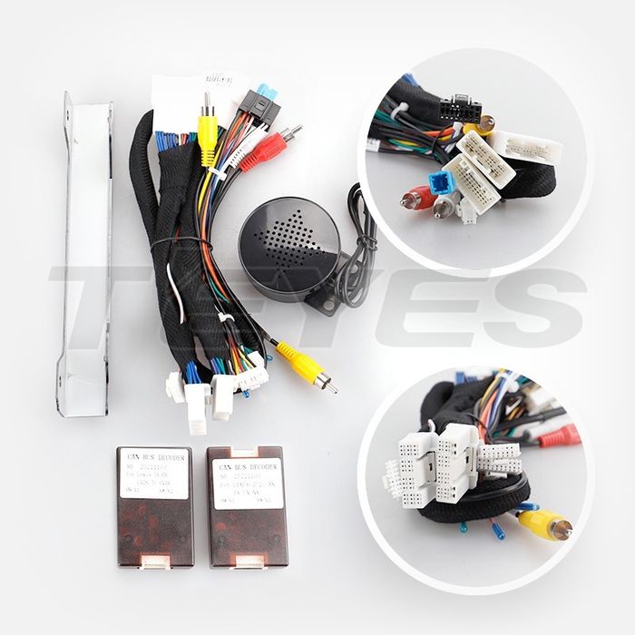 Магнитола для Lexus RX200t, RX300, RX350, RX450h AL20 2015-2019 (ШГУ 8" с шайбой) - Teyes CC2 PLUS монитор 10" QLED на Android 10, ТОП процессор, 4Гб+64Гб, 4G SIM-слот