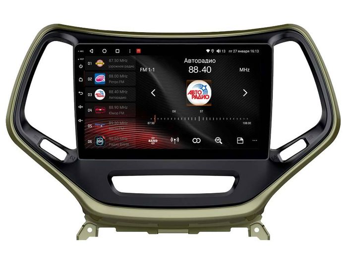 Магнитола для Jeep Cherokee 2014+ - Vaycar VA25-0608 на Android 13, 8-ядер, 4G SIM-слот