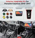 Вернхяя крышка панели для Porsche Cayenne 2010-2017 - Kuberg ZF-5030-BL (черная)
