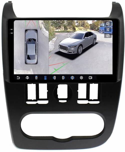Магнитола для Lada Largus 2012-2021 - FarCar BX9-360-7069 монитор 9.5" 2K QLED на Android 13, 6Гб+128Гб, CarPlay, 4G SIM-слот, 4 камеры в комплекте