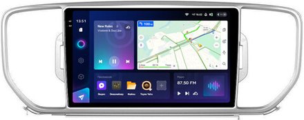 Магнитола для KIA Sportage 4 2016-2018 - Teyes CC3-2K QLed Android 10, ТОП процессор, SIM-слот, CarPlay
