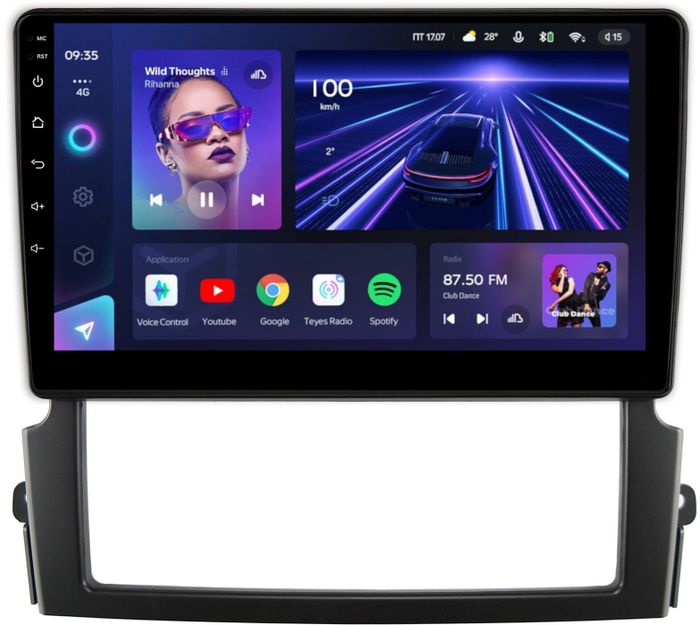 Магнитола для KIA Sorento 2006-2011 - Teyes CC3 Android 10, ТОП процессор, 4/32 Гб, CarPlay, SIM-слот