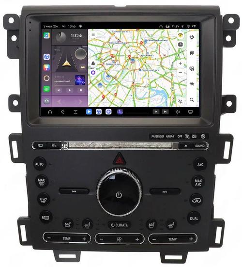 Магнитола для Ford Edge 2010-2015 - Kuberg QLed, Android 13, TS20, CarPlay, SIM-слот