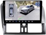 Магнитола для Volvo XC60 2008-2013 - FarCar BX9-360-9558A монитор 9.5" 2K QLED на Android 13, Быстрая, CarPlay, 4G SIM-слот, 4 камеры в комплекте