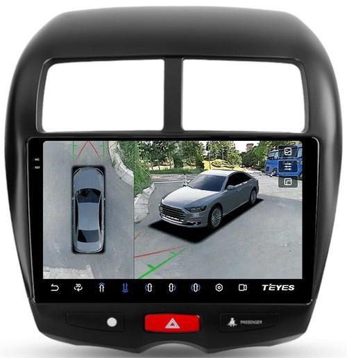 Магнитола для Mitsubishi ASX 2010-2016, Peugeot 4008, Citroen C4 Aircross - Teyes CC3-2K-360 на Android 10, 2K QLED, 6Гб+128Гб, CarPlay, 4G SIM-слот, 4 камеры в комплекте