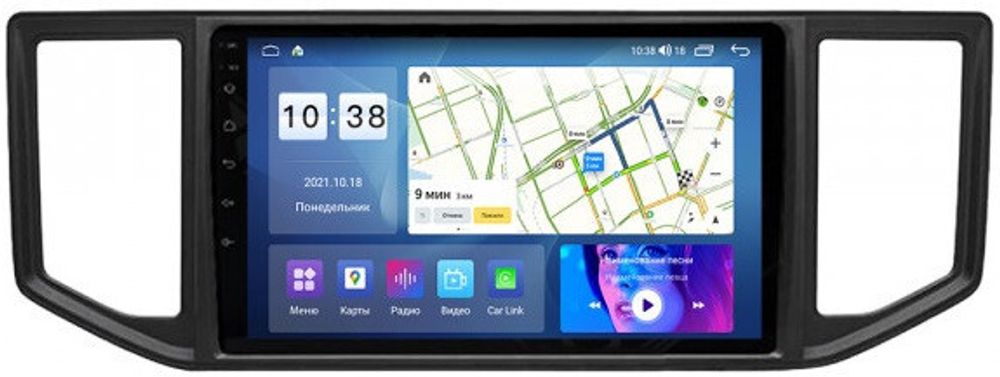 Магнитола для Volkswagen Crafter 2017+ - Parafar PF070XHD на Android 13, 8-ядер, 4Гб+64Гб, CarPlay, 4G SIM-слот